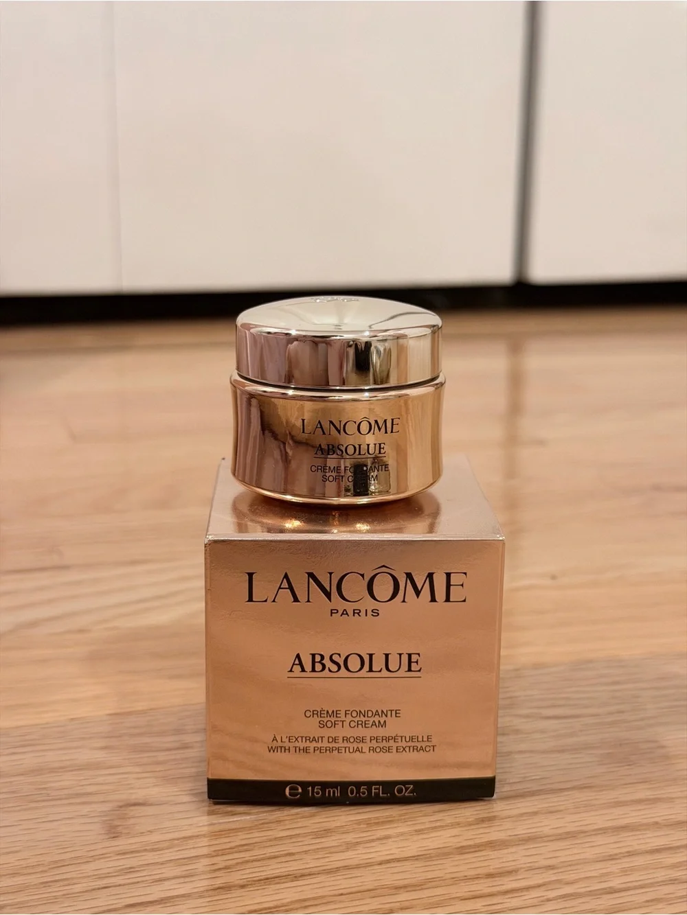 Lancôme Absolue Soft Cream in Metallic Gold Packaging